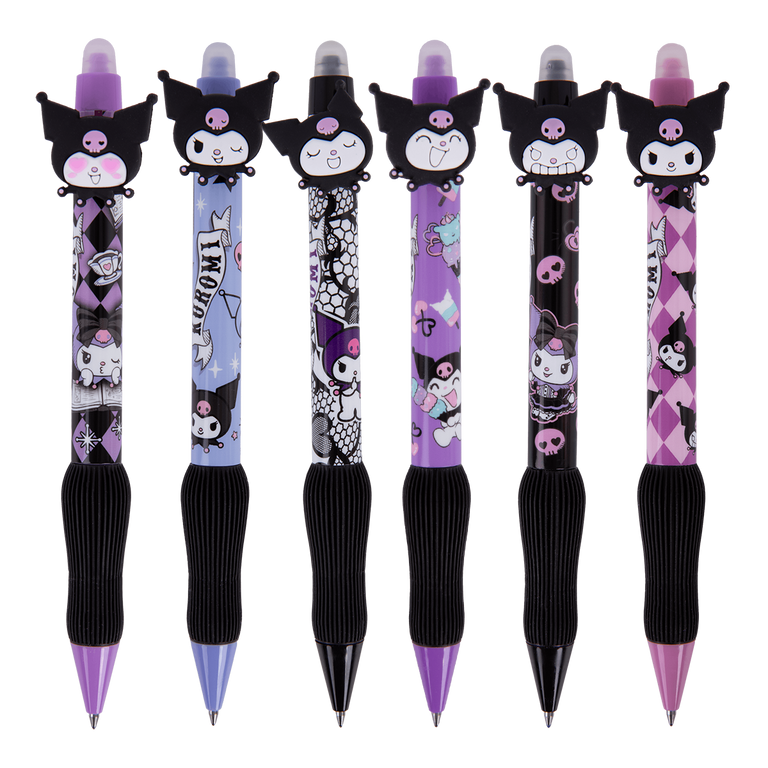 Gumovatelné pero Colorino - Kuromi, mix motivů