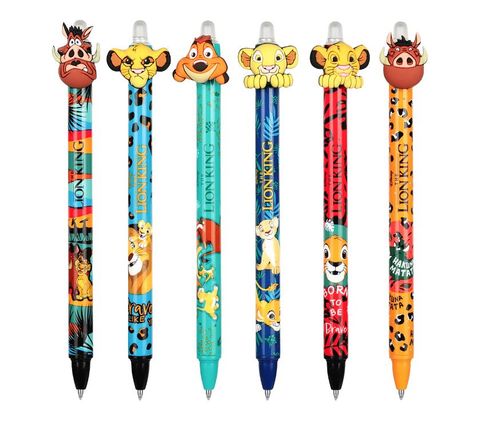 Obrázek produktu: Gumovatelné pero Colorino - Lion King, mix motivů