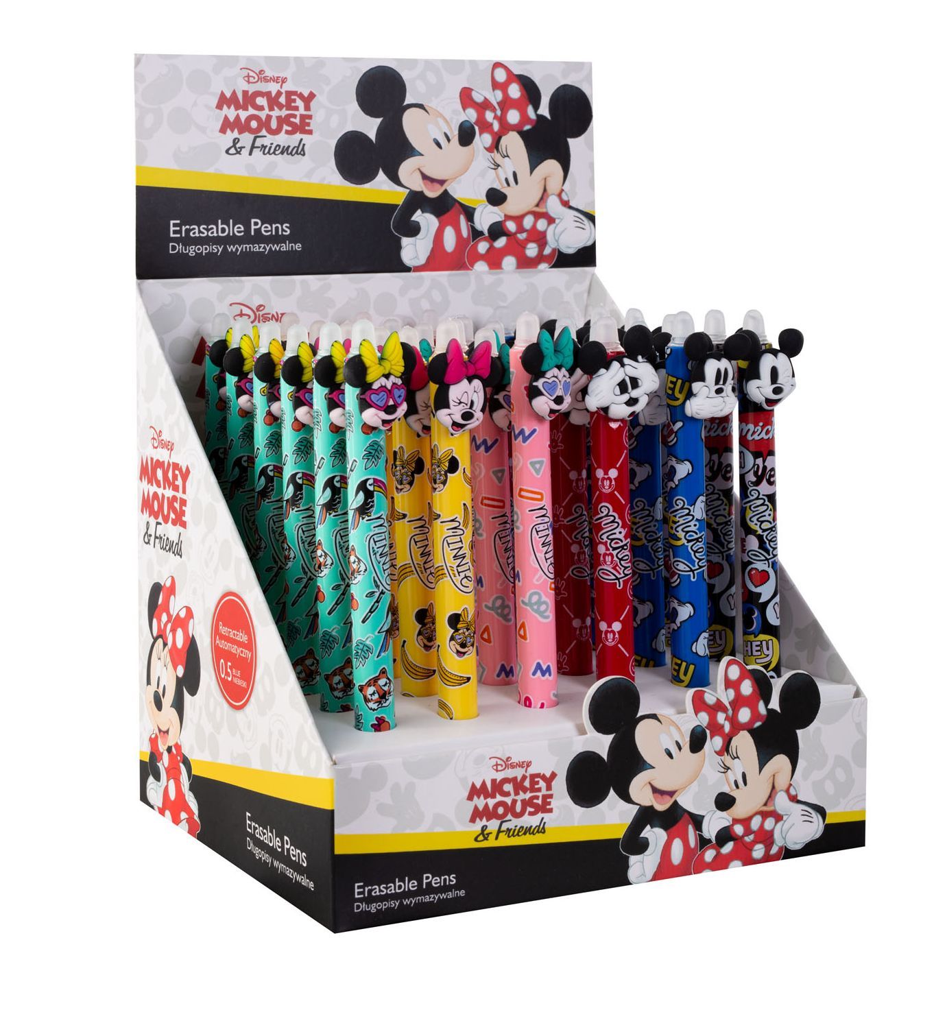 Gumovatelné pero Colorino - Mickey Mouse & Friends, mix motivů