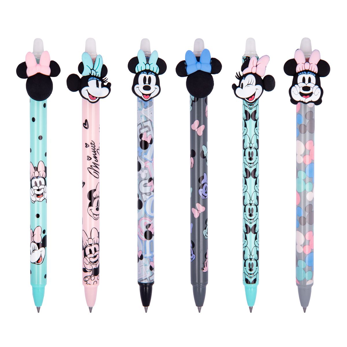 Gumovatelné pero Colorino - Minnie Mouse, mix motivů