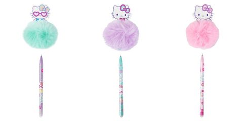 Obrázek produktu: Gumovatelné pero Colorino POM-POM - Hello Kitty, mix motivů