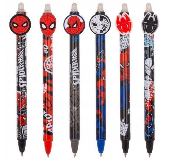 Gumovatelné pero Colorino - Spiderman, mix motivů