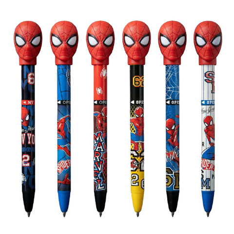 Obrázek produktu: Gumovatelné pero Colorino Twist 0,5 mm - Spider-Man, mix motivů