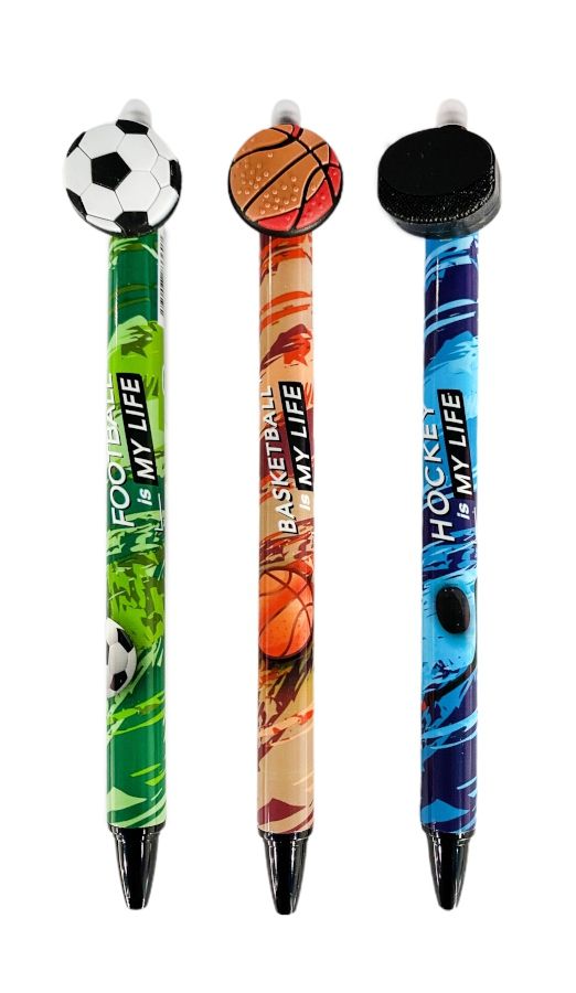 Gumovatelné pero CONCORDE 0,5 mm - Sport, mix motivů