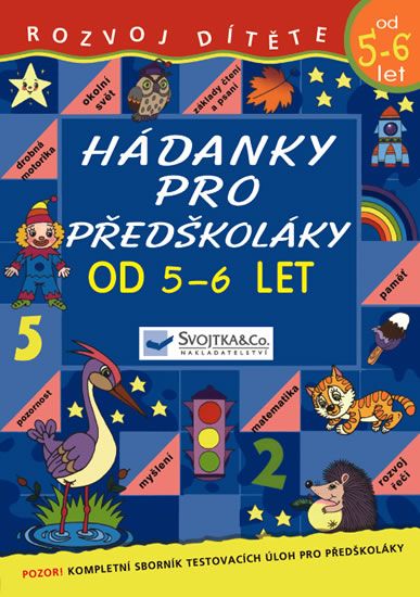 Obrázek produktu: Hádanky pro předškoláky od 5-6 let