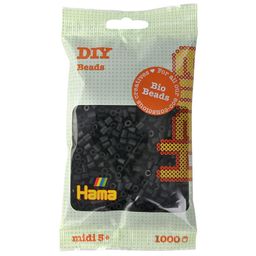 Obrázek produktu: HAMA BIO zažehlovací korálky MIDI 1000 - černé