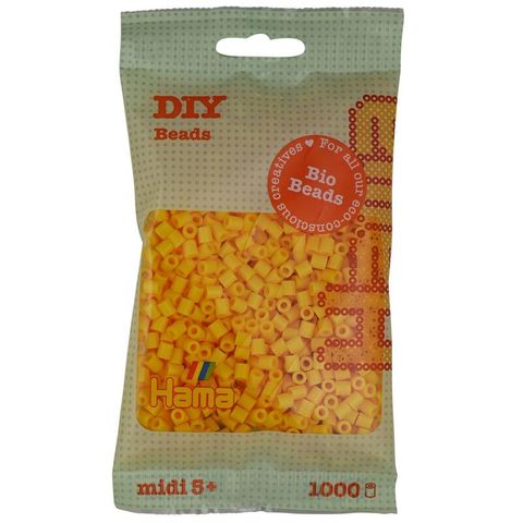Obrázek produktu: HAMA BIO zažehlovací korálky MIDI 1000 - žluté
