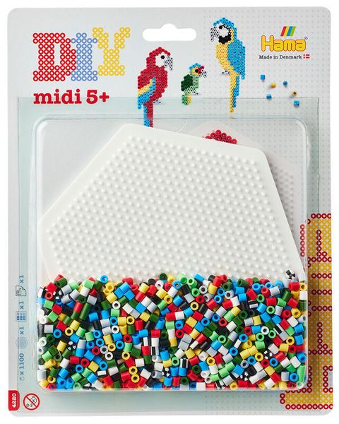 Obrázek produktu: HAMA Korálkový set Papoušci MIDI