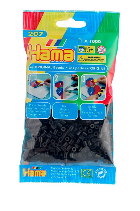 Obrázek produktu: HAMA korálky MIDI - černé