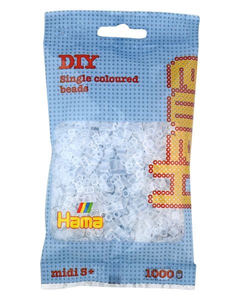 Obrázek produktu: HAMA korálky MIDI - čiré
