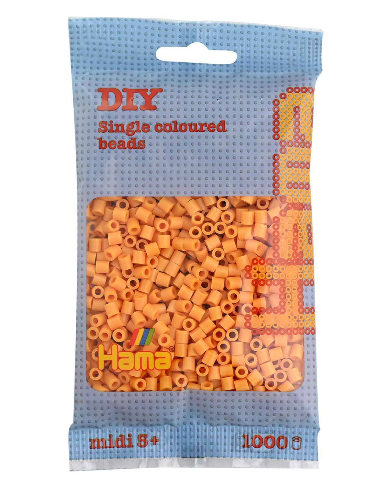 HAMA korálky MIDI - medově hnědé