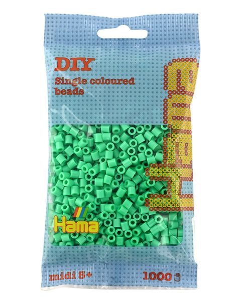 Obrázek produktu: HAMA korálky MIDI - světle zelené