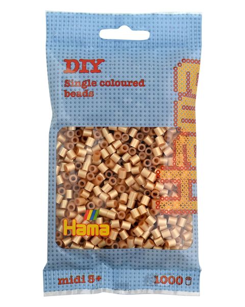 Obrázek produktu: HAMA korálky MIDI - zlaté