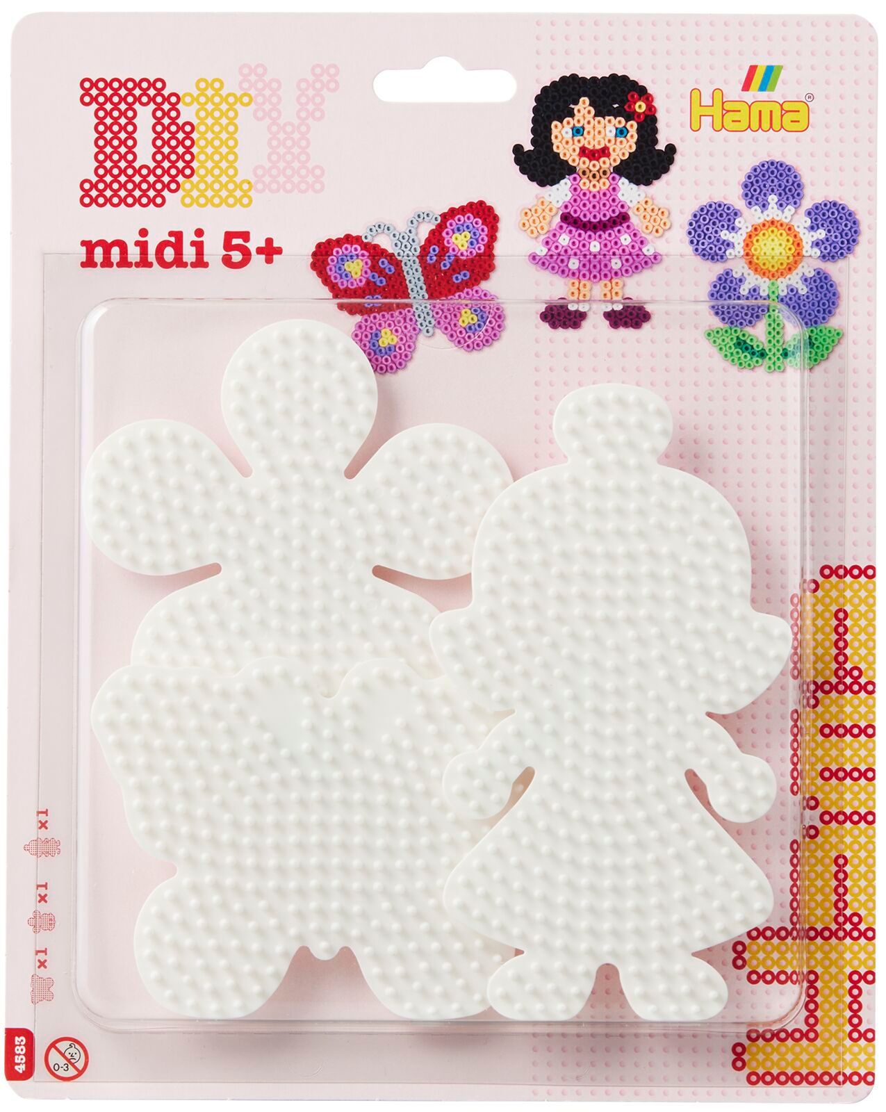 HAMA podložky MIDI - motýl, květina, holčička