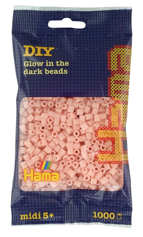 Obrázek produktu: HAMA Svítící korálky MIDI - červené