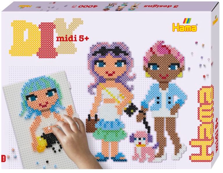 Hama Velká dárková sada Módní svět MIDI