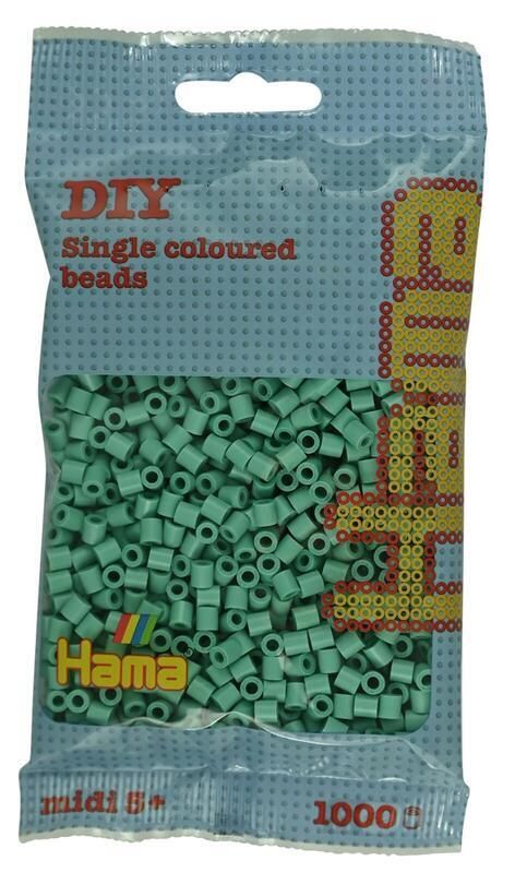 HAMA Zažehlovací korálky MIDI - Modrozelené