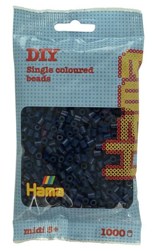 HAMA Zažehlovací korálky MIDI - Půlnoční modř