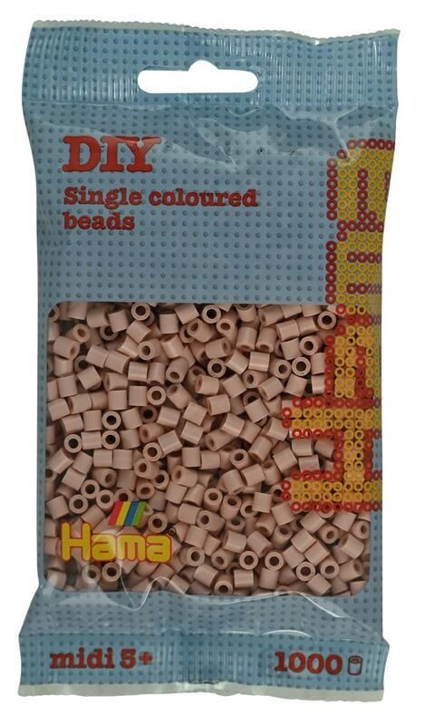 HAMA Zažehlovací korálky MIDI - Rumělkové