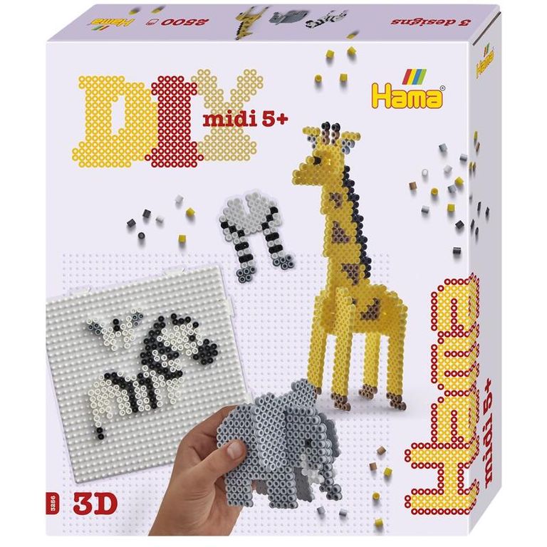 Hama Dárková sada 3D Safari Midi
