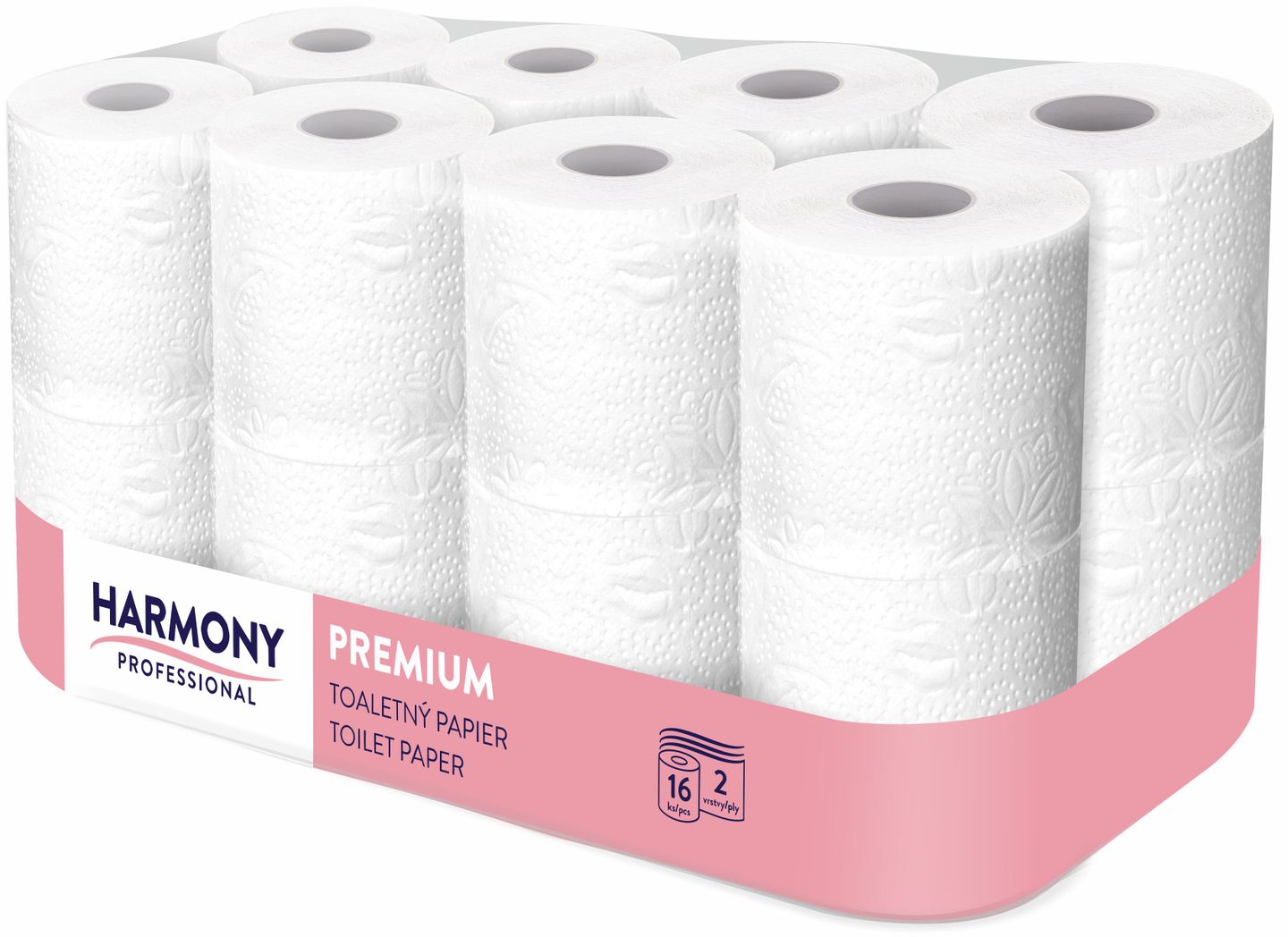 Harmony Profesional toaletní papír 2 vrstvý (16 ks)