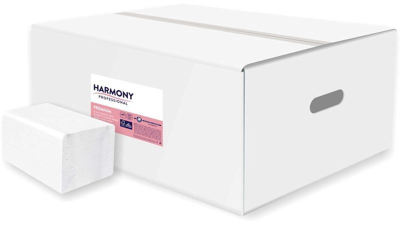Harmony Profesional toaletní papír skládaný (250 ks x 40 bal)