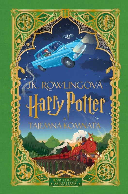 Harry Potter a Tajemná komnata (MinaLima edice) - J.K. Rowling, MinaLima (ilustrátor) - kniha z kategorie Pro děti