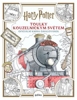 Obrázek produktu: Harry Potter: Toulky kouzelnickým světem - oficiální kniha omalovánek