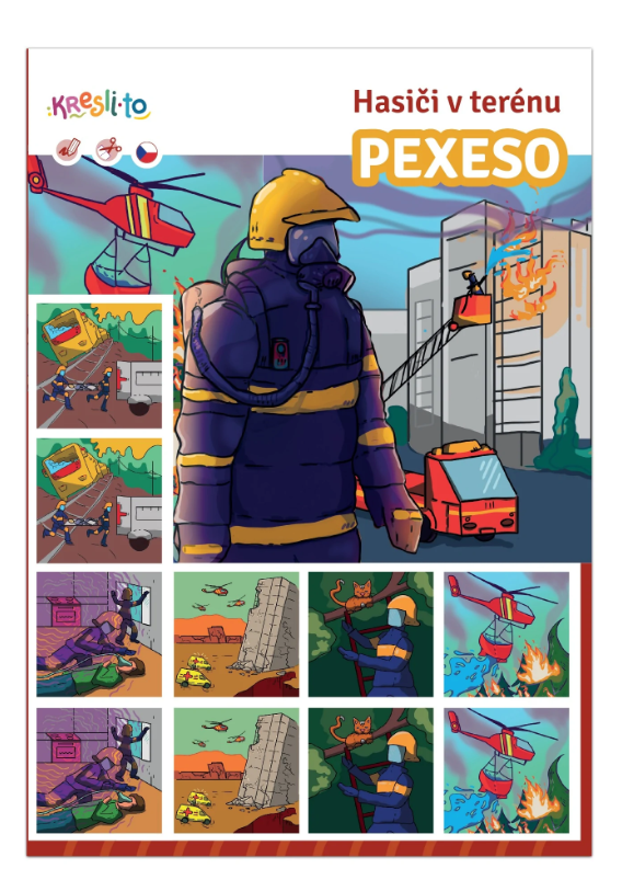 Hasiči v terénu Pexeso