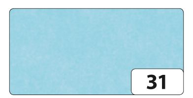 Obrázek produktu: Hedvábný papír 50 × 70 cm, 20 g, 26 listů - světle modrá