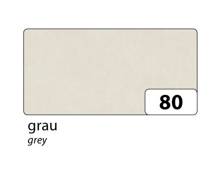 Obrázek produktu: Hedvábný papír 50 × 70 cm, 20 g, 5 listů - barva šedá