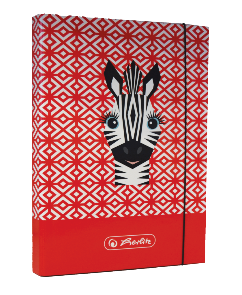 Herlitz Box na sešity A5 - zebra