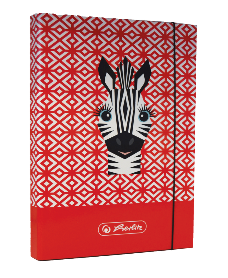 Herlitz Box na sešity A5 - zebra