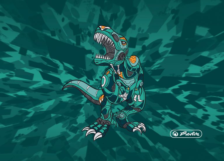 Herlitz Desky na číslice - T-Rex