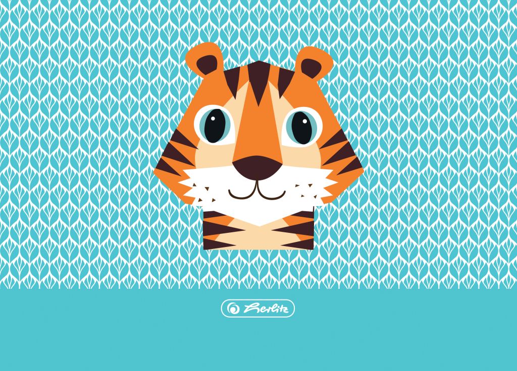 Herlitz Desky na číslice - tygr