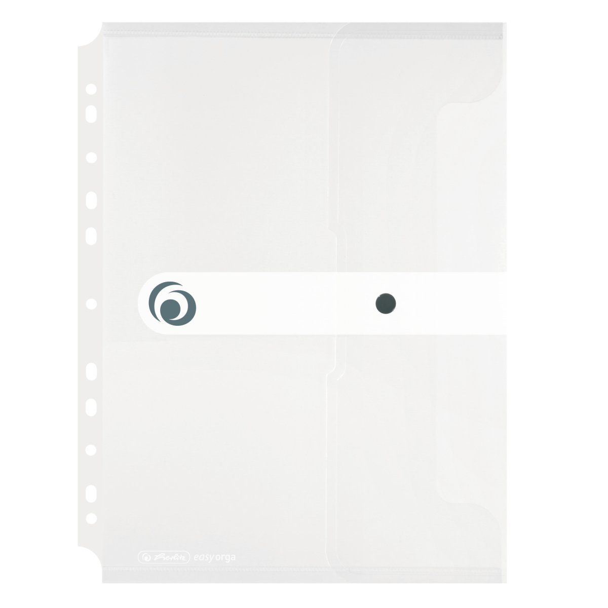 Herlitz Desky s drukem a euroděrováním A4 - čiré