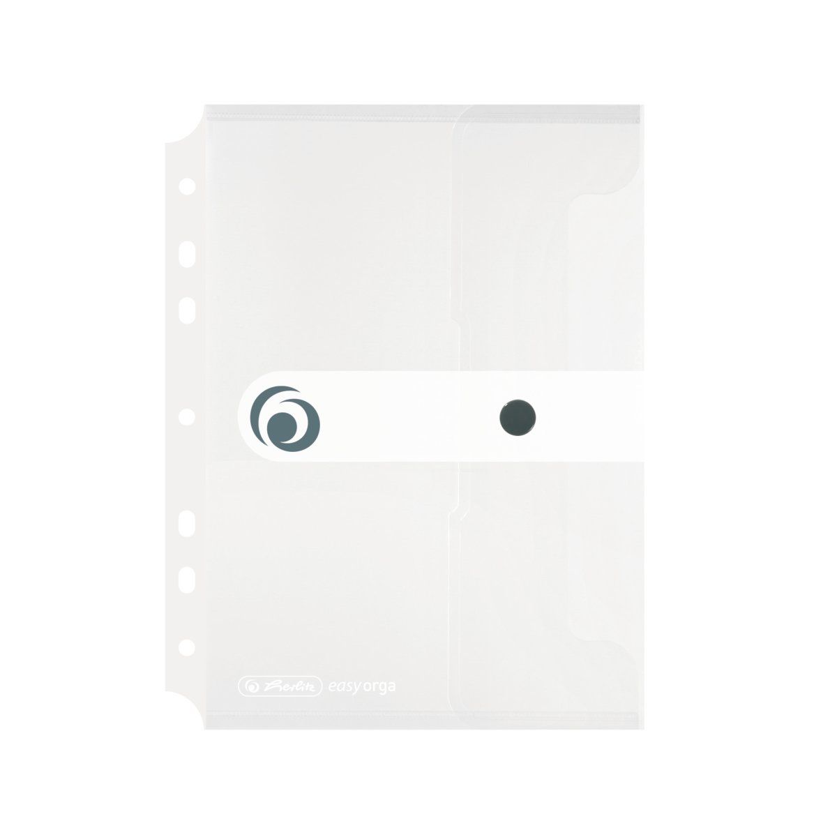 Herlitz Desky s drukem a euroděrováním A5 - čiré