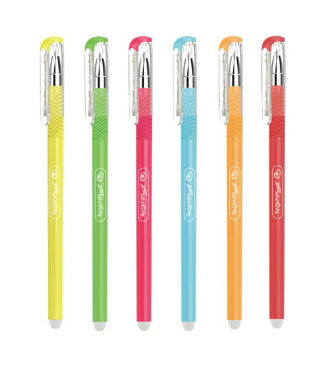 Obrázek produktu: Herlitz Gumovací pero neonové 0,5 mm - mix barev