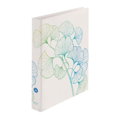 Obrázek produktu: Herlitz Pořadač 2-kroužkový A4/2,5 cm GREENline Ginkgo