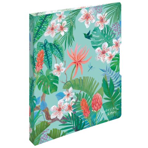 Obrázek produktu: Herlitz Pořadač 2-kroužkový A4/2,5 cm Ladylike - Jungle