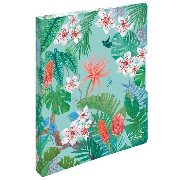 Herlitz Pořadač 2-kroužkový A4/2,5 cm Ladylike - Jungle