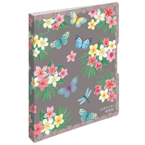 Obrázek produktu: Herlitz Pořadač 2-kroužkový A4/2,5 cm Ladylike - Motýlci