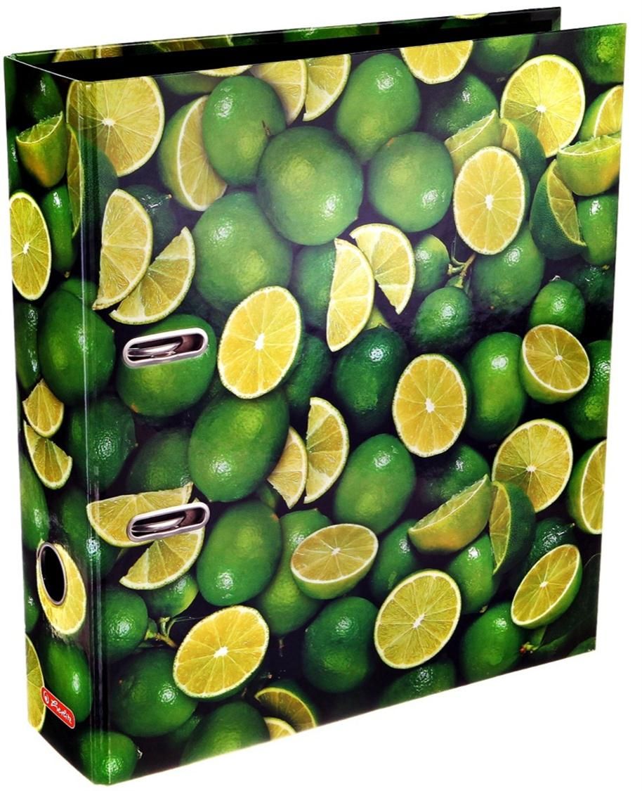 Herlitz Pořadač pákový A4/8 cm lamino - Limetky