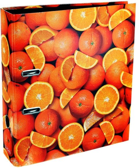 Obrázek produktu: Herlitz Pořadač pákový A4/8 cm lamino - Pomeranče