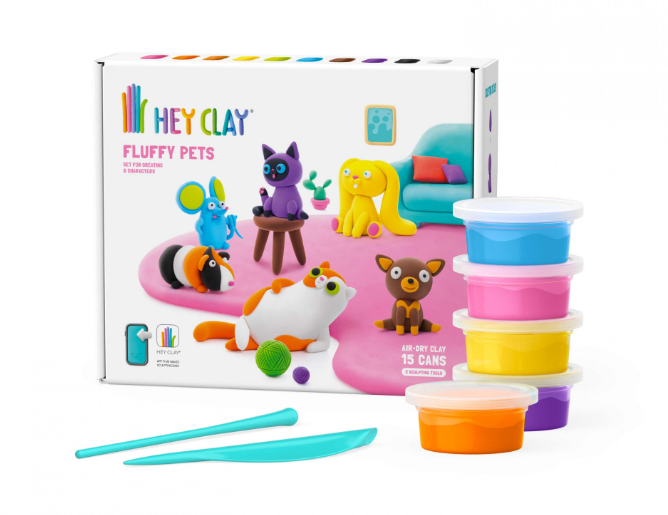 Hey Clay modelovací hmota - Roztomilí mazlíčci