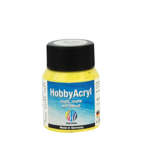 Obrázek produktu: Hobby Acryl matt Nerchau - 59 ml - citron žlutá