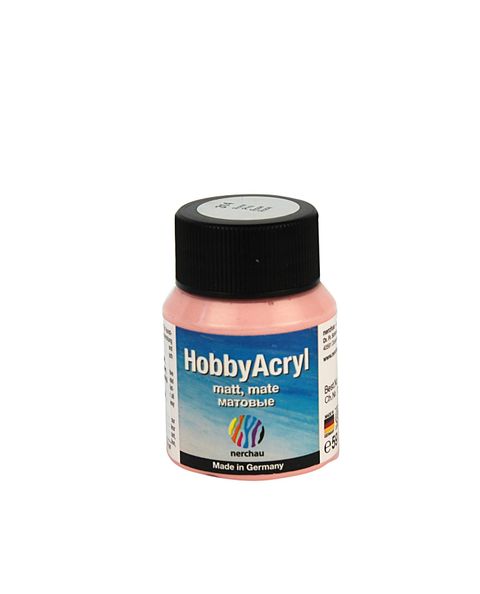 Obrázek produktu: Hobby Acryl matt Nerchau - 59 ml - rumělková růžová