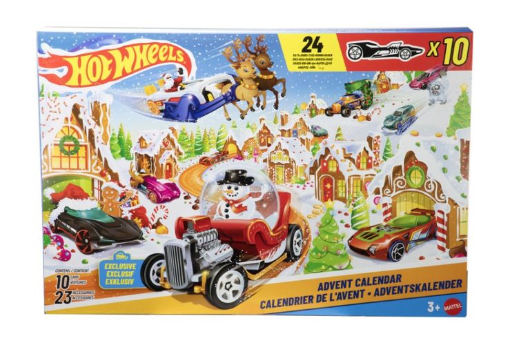 Hot Wheels Adventní kalendář 2025