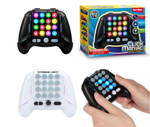 Obrázek produktu: Hra postřehová plast na baterie se světlem se zvukem