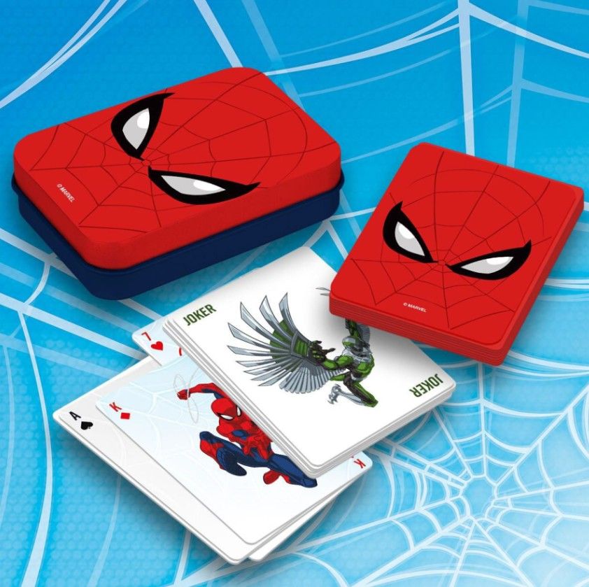 Hrací karty Spiderman box